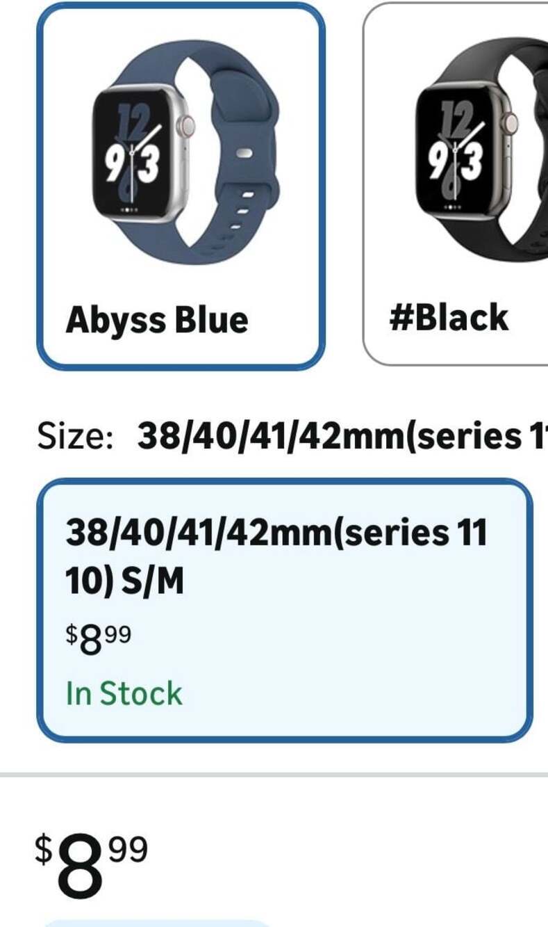 Lot of 18 Replacement Silicone and Woven Bands for Apple Watch 38/40/41mm - Picture 6 of 7